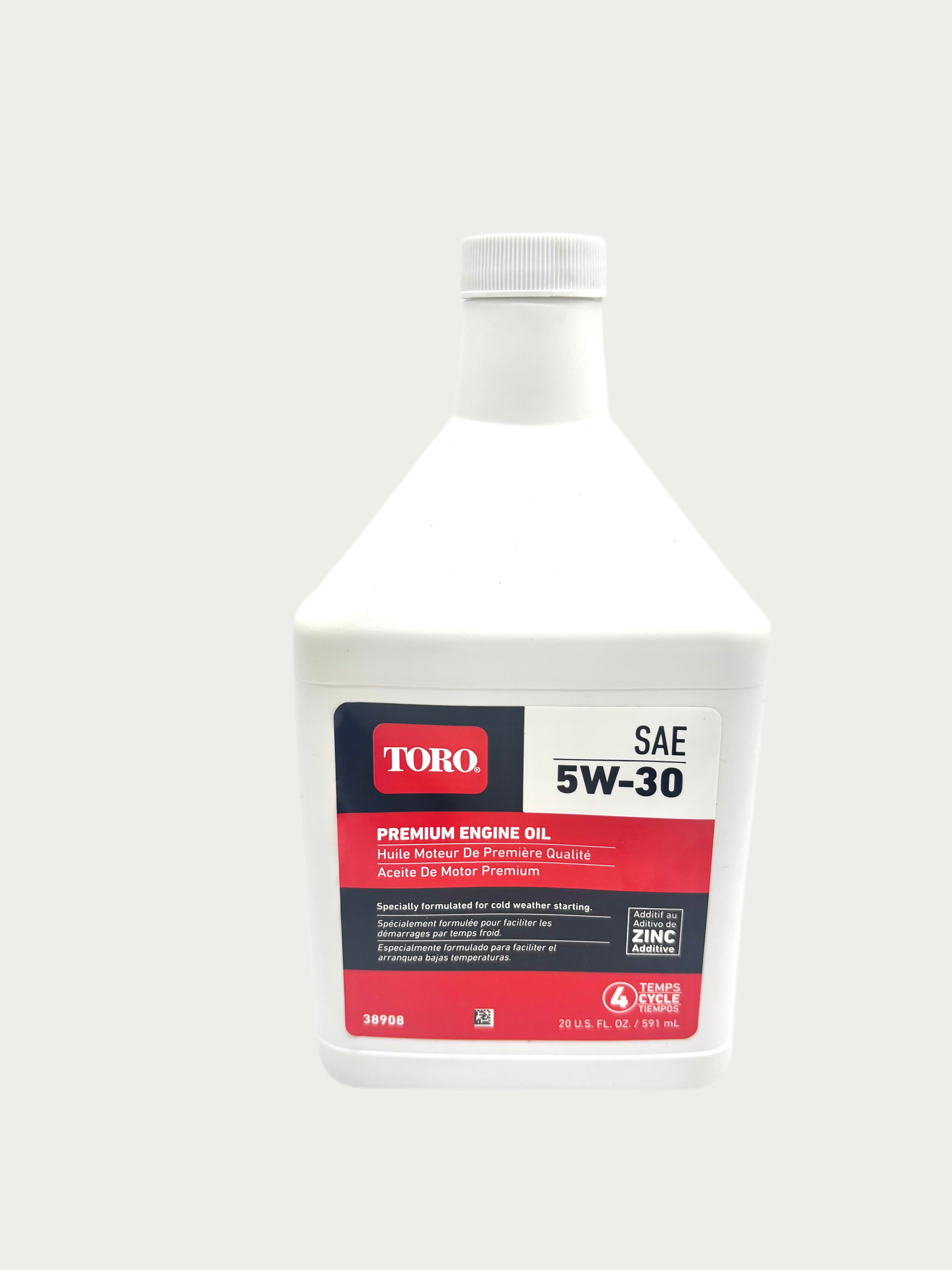 ホットシーズン Toro OEM 38908 Winter 5W-30 4 Cycle Oil 20 oz. Bottle