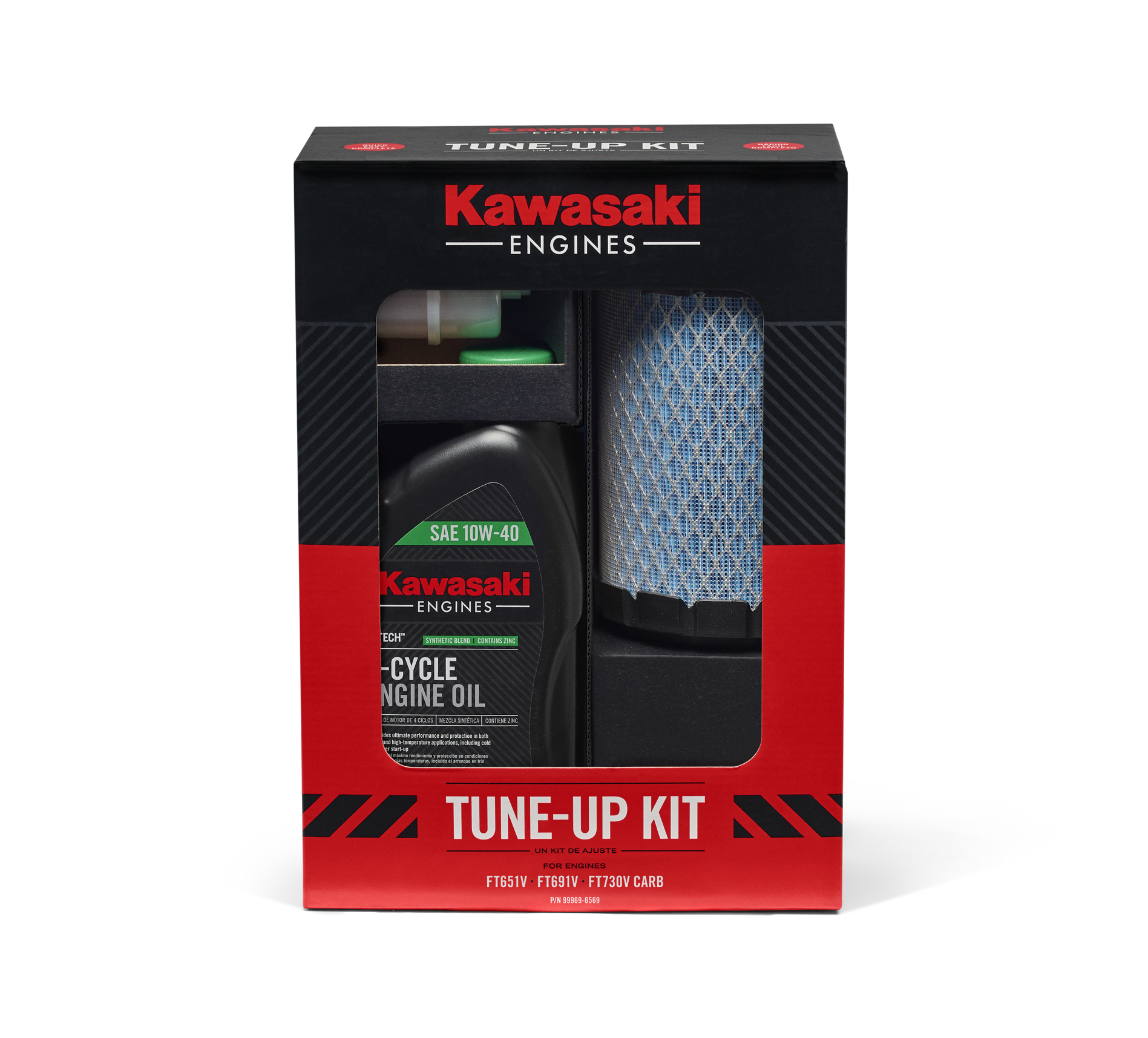 Kawasaki 99969-6569 OEM Maintenance Kit for FT651V, FT691V, AND FT730V Kawasaki 99969-6569 OEM Maintenance Kit for FT651V, FT691V, AND FT730V