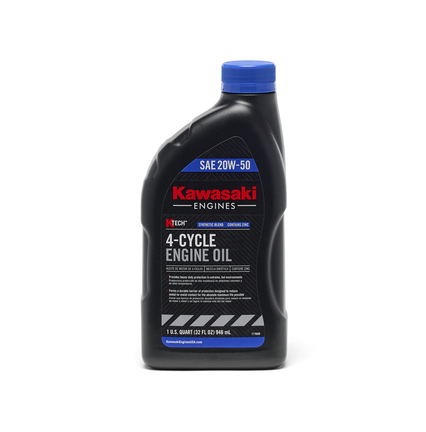 ディーセイエンジンオイル Kawasaki OEM 99969-6298 SAE 20W-50 KTECH Engine Oil (32 oz)