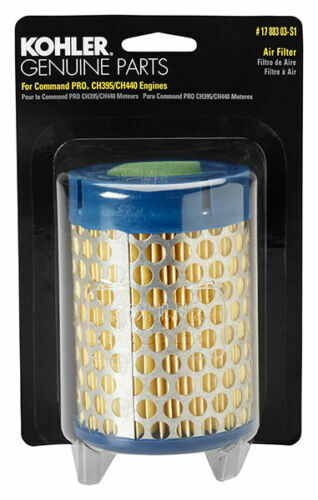 Kohler 17 883 03-S1 OEM Air Filter Kit for Kohler CH395 and