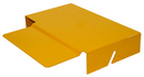 Hustler OEM 114210 Mower Deck Pulley Cover (Left Side - Painted Yellow) Fits Hustler 2011 - 2017 Super Z / 2013 - 2017 Super Z HD / 2017 and Prior Diesel Z / 2016 and Prior X-ONE Models (60in. Rear Discharge Models Only).