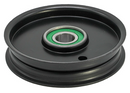Hustler OEM 607525 Hydraulic Drive Flat Idler Pulley (4.00") Fits TrimStar (2010 - Current), FasTrack (2015 - Current) Models.