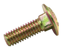 Hustler OEM 037887 Cover Bolt .312-18X 1.000 Full Length Zinc Plated