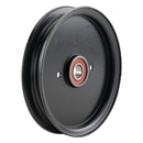 Hustler OEM 781385 Hydraulic Drive Flat Idler Pulley (6.00") Fits Diesel Z (All Models) and Super Z (Only 2011 - 2012 Models).