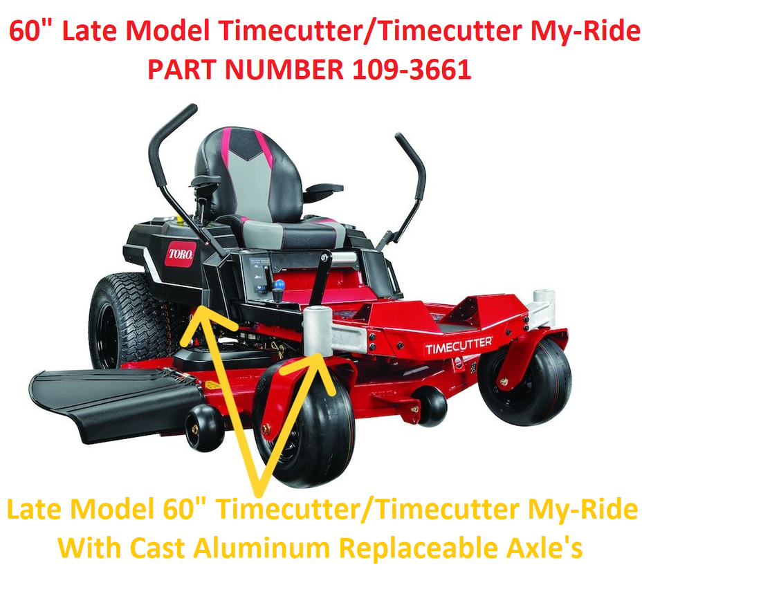 Toro OEM 109-3661 Mower Deck Belt Fits Toro Late Model 60