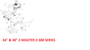 Toro OEM 112-3799 Hydraulic Drive Belt Fits Current/Late Toro 48", 54", 60" PROLINE Models and Early 34",40" ZMaster Z 300 Series.