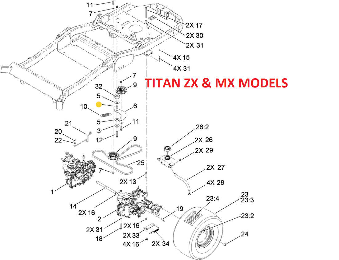 Toro OEM 115-4986 Spacer Contains Multiple Usages on Wide Range of Mod Toro OEM 115-4986 Spacer Contains Multiple Usages on Wide Range of Mod