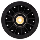 Toro OEM 116-2456 Hydraulic Nylon Flat Idler Fits Late 48", 52", 60", 72", ZMASTER 4000 Models - Late 48", 52", 60", ZMASTER 2000 Models - Late 48", 52", 60" TITAN Max, TITAN HD 1500, 2000, 2500 Models.