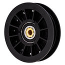 Toro OEM 116-2456 Hydraulic Nylon Flat Idler Fits Late 48", 52", 60", 72", ZMASTER 4000 Models - Late 48", 52", 60", ZMASTER 2000 Models - Late 48", 52", 60" TITAN Max, TITAN HD 1500, 2000, 2500 Models.
