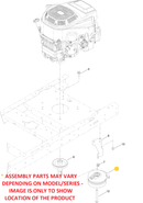 Toro OEM 117-7468 PTO Clutch Fits Toro Late 32" Timecutter MX, Standard Models - Current/Late 34" Timecutter MX & Standard Models - Current/Late 42" Timecutter MX, SS, SW, SWX, Z, ZS, 4200, ZR4200, Standard, My-Ride Models.