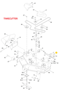 Toro OEM 120-7024 Flange Bolt Fits Toro TimeMaster, TurfMaster, Timecutter Models