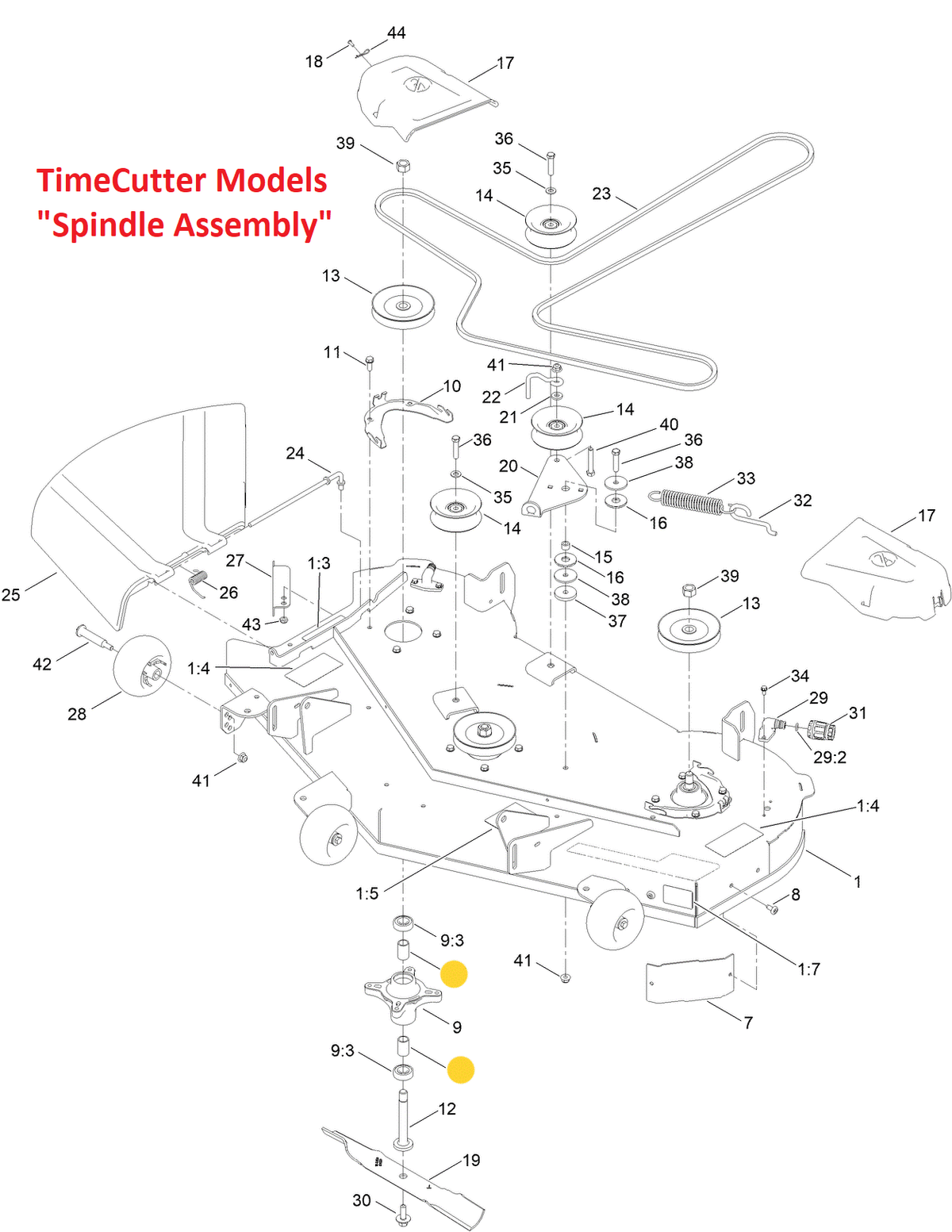 ソフト Toro OEM 120-7935 Spindle Bearing Spacer Fits 34