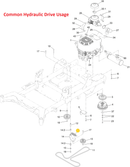 Toro OEM 138-7264 Mower Deck and Hydraulic Drive Tension Spring Fits Toro 50", 54", 60", Late Timecutter (Cast Aluminum Axels) and Current Timecutter MAX Models - Current Z-Master 2000 Models (I-BEAM Framing).