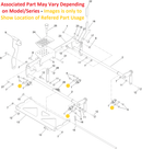 Toro OEM 138-7204 Gusset Fit Toro Current/Late Timecutter Max and Timecutter HD Models - Late TITAN X, XS, 4800, 5000, 6000 Standard, My-Ride Models - Current TITAN and TITAN MAX Standard, My-Ride Models (I-BEAM Framing) - Late/Current PROLINE Models.