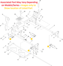 Toro OEM 139-5872 Pivot Arm Bearing/Bushing Fits Current Timecutter MAX - Current/Late Select TITAN and TITAN MAX Models  - Current ZMaster 2000, ZMaster 4000, ZMaster Revolution, Grandstand HDX and HDM (I-Beam Framing) - PROLINE Models.