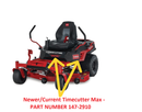 Toro OEM 130-0843 Mower Deck Belt Fits Toro Late Model 54" Timecutter My-Ride, SW 5425, SS 5425 and Early Model 50" Timecutter MX 5075.