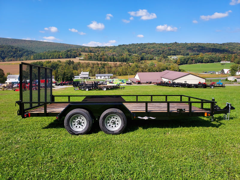 LIBERTY LU7K83X16C4TT UTILITY TRAILER UE6E1C2DS0D00C0100