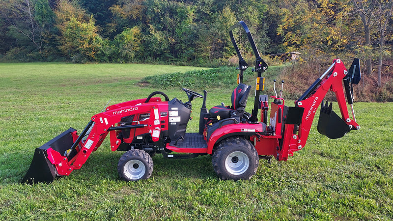 MAHINDRA 1123 HST W/LOADER & BACKHOE 11234FHILB