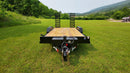 LIBERTY 83"x18'+2' DOVETAIL 14K Equipment Hauler