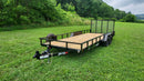LIBERTY 83"x18'+2' DOVETAIL 7K Utility Trailer