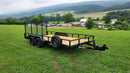 LIBERTY 83"x14'+2' DOVETAIL 7K Utility Trailer