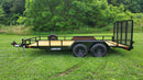 LIBERTY 83"x14'+2' DOVETAIL 7K Utility Trailer