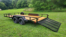 LIBERTY 83"x14'+2' DOVETAIL 7K Utility Trailer