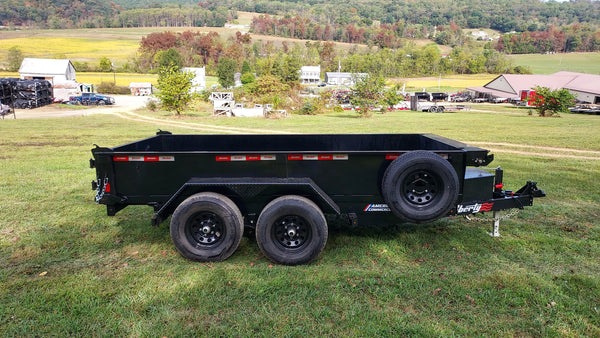 LIBERTY 72"x12' 10K Dump Trailer