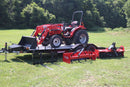 Mahindra 16264FHRIL, Liberty 83"X18' +2' 10K Trailer, 5' Mahindra Box Blade, 5' Mahindra Tiller & Mahindra PFA2000 Forks Combo - Work Ready