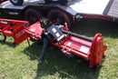 Mahindra 21264FHIL, Liberty 83"X16' +2' 7K Trailer, 5' Mahindra Box Blade, 5' Mahindra Tiller & Mahindra PFA2000 Forks Combo - Work Ready
