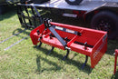 Mahindra 16264FHRIL, Liberty 83"X18' +2' 10K Trailer, 5' Mahindra Box Blade, 5' Mahindra Tiller & Mahindra PFA2000 Forks Combo - Work Ready