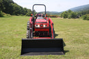 Mahindra 16264FHRIL, Liberty 83"X18' +2' 10K Trailer, 5' Mahindra Box Blade, 5' Mahindra Tiller & Mahindra PFA2000 Forks Combo - Work Ready