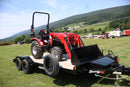 Mahindra 21264FHIL, Liberty 83"X16' +2' 7K Trailer, 5' Mahindra Box Blade, 5' Mahindra Tiller & Mahindra PFA2000 Forks Combo - Work Ready