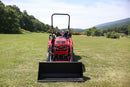 Mahindra 21264FHIL, Liberty 83"X16' +2' 7K Trailer, 5' Mahindra Box Blade, 5' Mahindra Tiller & Mahindra PFA2000 Forks Combo - Work Ready