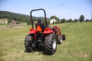 Mahindra 16404FHRFIL, Liberty 83"X18' +2' 10K Trailer, 6' Mahindra Box Blade, 6' Mahindra Tiller & Mahindra PFA2000 Forks Combo - Work Ready