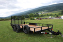 Toro Grandstand 72520, Toro Z Master 2000 77294, Toro Super Recycler 21565 & Liberty 83"x16' 7K Trailer Combo - Landscape Ready