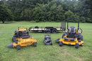 Hustler Super SF 943506, Hustler Super Z HD 943977, Toro Super Recycler 21565 & Liberty 83"x16' 7K Trailer Combo - Landscape Ready