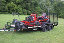 Toro Grandstand 72520, Toro Z Master 2000 77294, Toro Super Recycler 21565 & Liberty 83"x16' 7K Trailer Combo - Landscape Ready