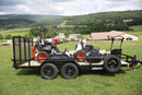 Bobcat ZS4000, Bobcat ZT6100, Toro Super Recycler 21565 & Liberty 83"x16' 7K Trailer Combo - Landscape Ready