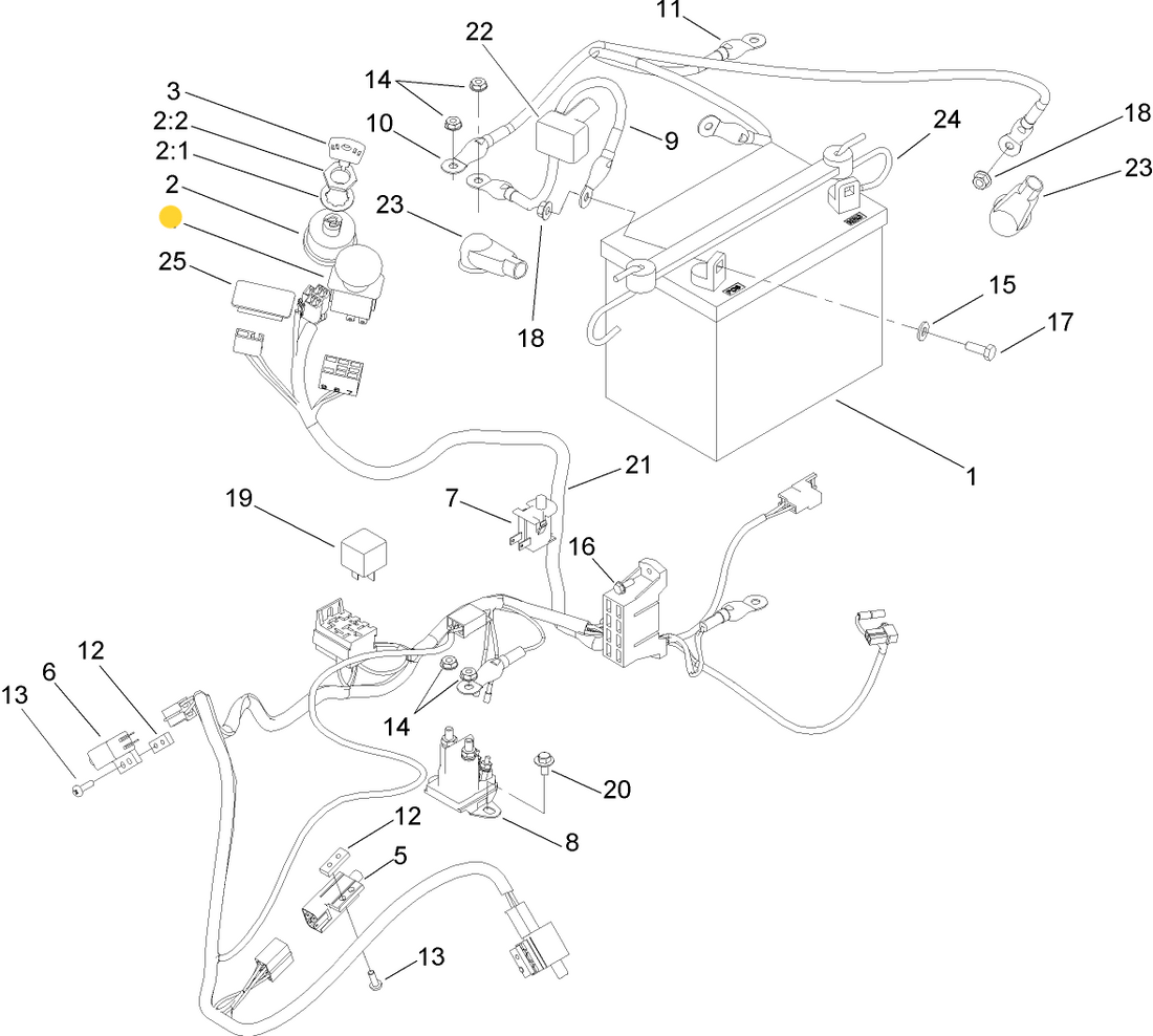 Toro 95-7489 OEM PTO Switch fits Toro Early Timecutter Z, ZD, ZS, Mode