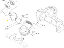 Toro OEM 117-2312 Snowblower Chute (Plastic)Fits Select Single Stage Powerlite and Power Clear Snowblower Models.