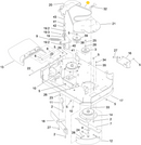Toro OEM Mower Deck Drive Belt 117-7641 fits the 36" Early Standard Grandstand Models 74534 and 79534.