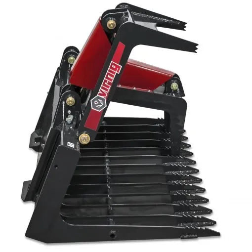 Virnig SGV84 Skid Steer Skeleton Grapple Attachment Virnig SGV84 Skid Steer Skeleton Grapple Attachment