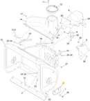 Toro OEM 106-4588-01 Snowblower Factory Installed Individual Metal/Steel Skid Shoe Fits Select Standard Power Max, E - Power MAX, Power Max HD, Power TRX Snowblower Models.