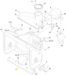 Toro OEM 106-4573-01 Metal Scraper Bar Fits Select Toro 28" Dual Stage Standard Power MAX and Power MAX HD Snowblower Models.