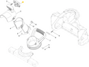 Toro OEM 117-2314 Snowblower Deflector Adjustment Trigger Fits Select Toro Power Curve, Powerlite, Power Clear, E-Power Clear, E-Snowthrower, Snow Max, Snow Master and Power Max Snowblower Models.