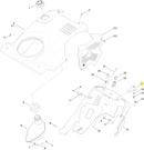 Toro OEM 117-9100 Choke Knob for Select Single Stage 400, 600 and 700 Series Power Clear and Quick Clear Snowblower Models.