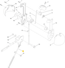 Toro OEM 121-6839 Snowblower Chute Deflector Control Cable Fits Select Standard Power Max Snowblower Models (Plastic Chute).