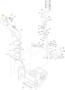 Toro OEM 131-5916 Snowblower Deflector Chute (Plastic) Fits Select Snow Master and Snow Max Snowblower Models