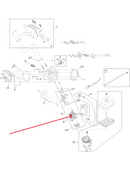Toro OEM 117-9100 Choke Knob for Select Single Stage 400, 600 and 700 Series Power Clear and Quick Clear Snowblower Models.